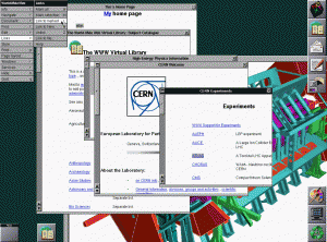 first World Wide Web browser